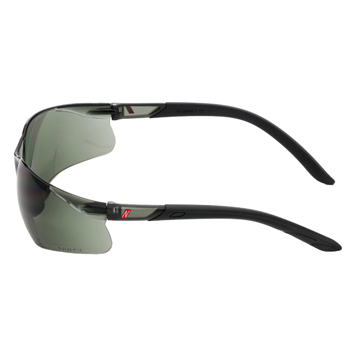 NITRAS VISION PROTECT, Schutzbrille, schwarz / schwarz, EN 166 NITRAS