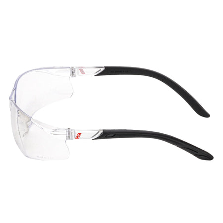 NITRAS VISION PROTECT, Schutzbrille, schwarz / transparent, EN 166 NITRAS