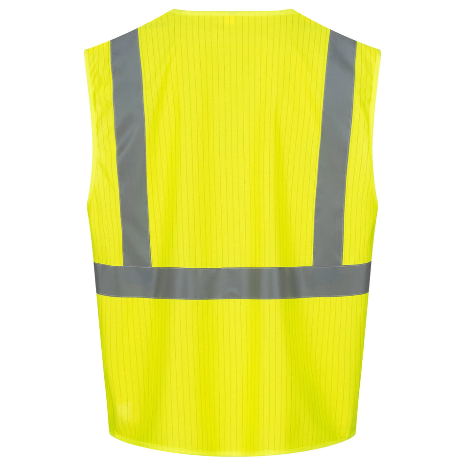 NITRAS Warn-Weste, neongelb, EN ISO 13688, EN ISO 20471, EN 1149 NITRAS
