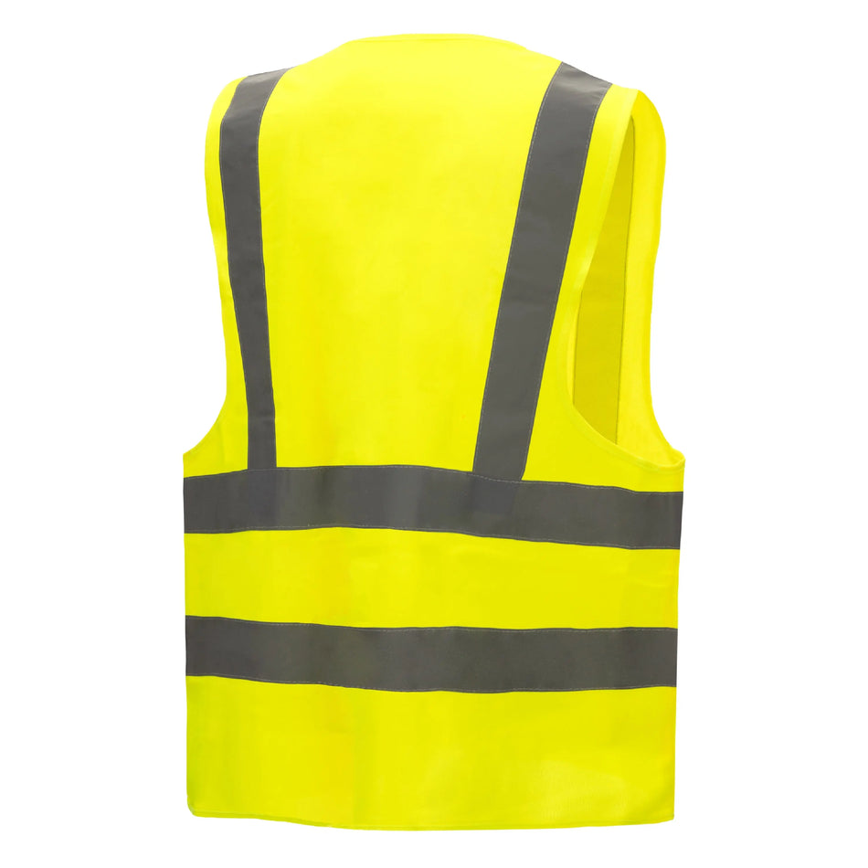 NITRAS Warnschutz-Weste, neongelb, EN ISO 13688, EN ISO 20471 NITRAS