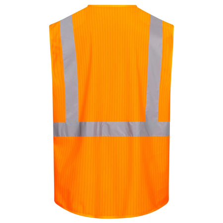 NITRAS Warnschutz-Weste, neonorange (Farbcode: 4100), EN ISO 13688, EN ISO 20471, EN 1149 NITRAS
