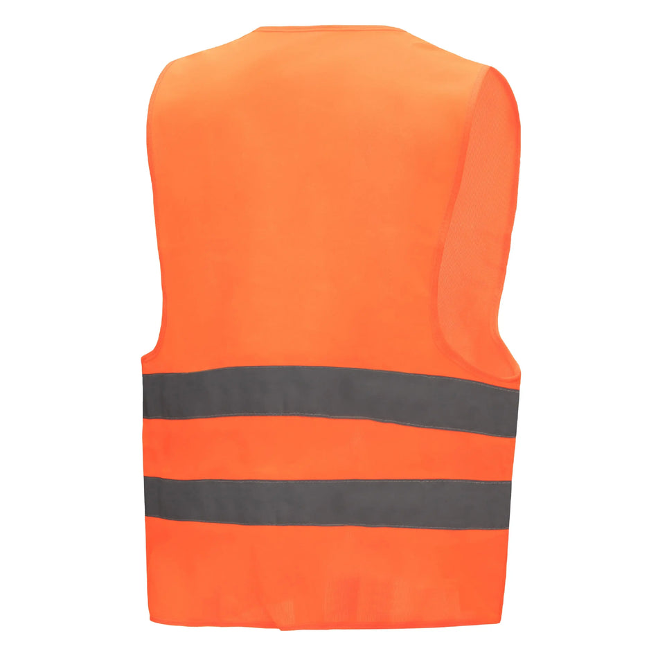 NITRAS Warnschutz-Weste, neonorange, EN ISO 13688, EN ISO 20471 NITRAS