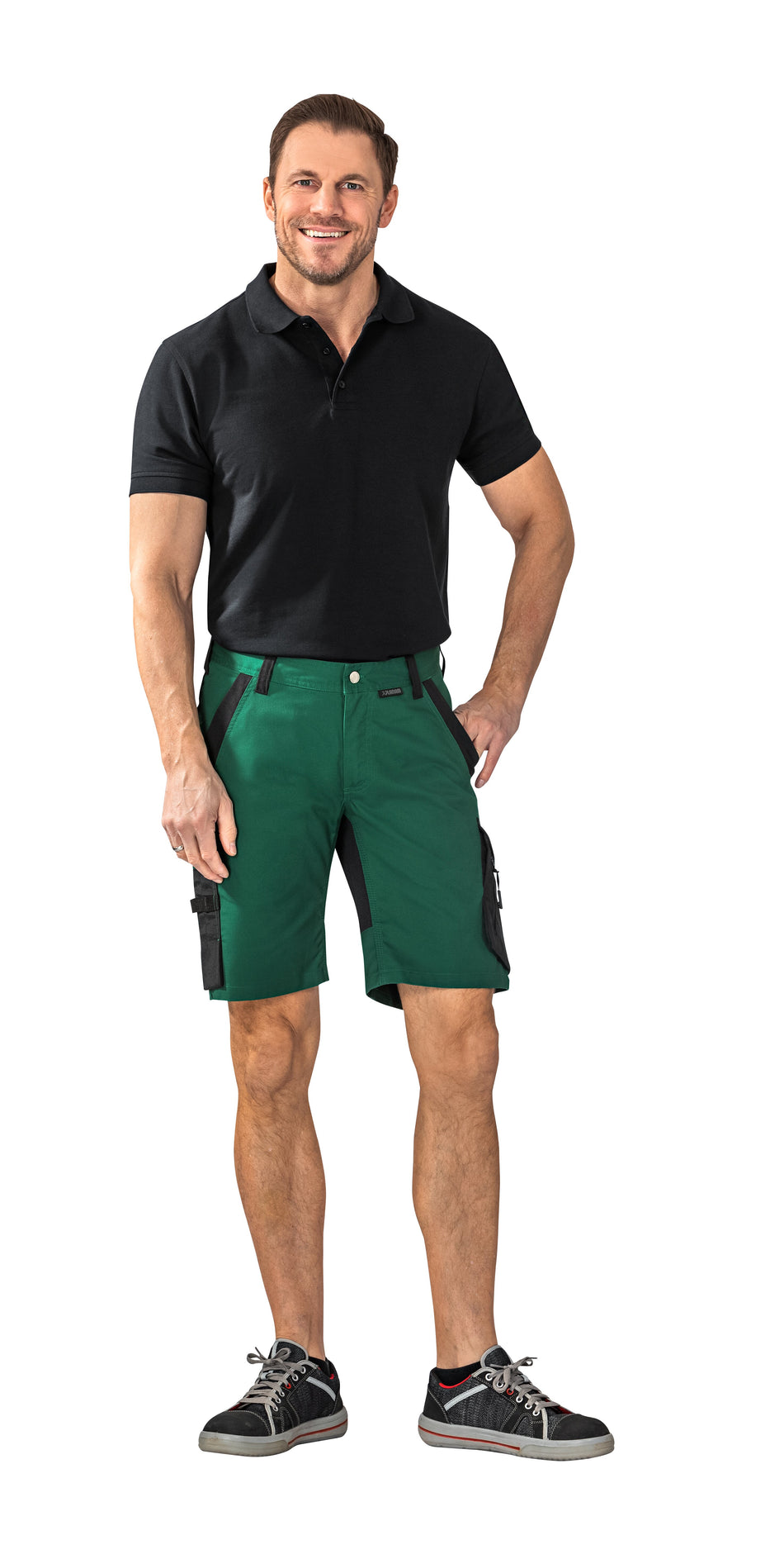 Herren Shorts - Herren - Planam - grün