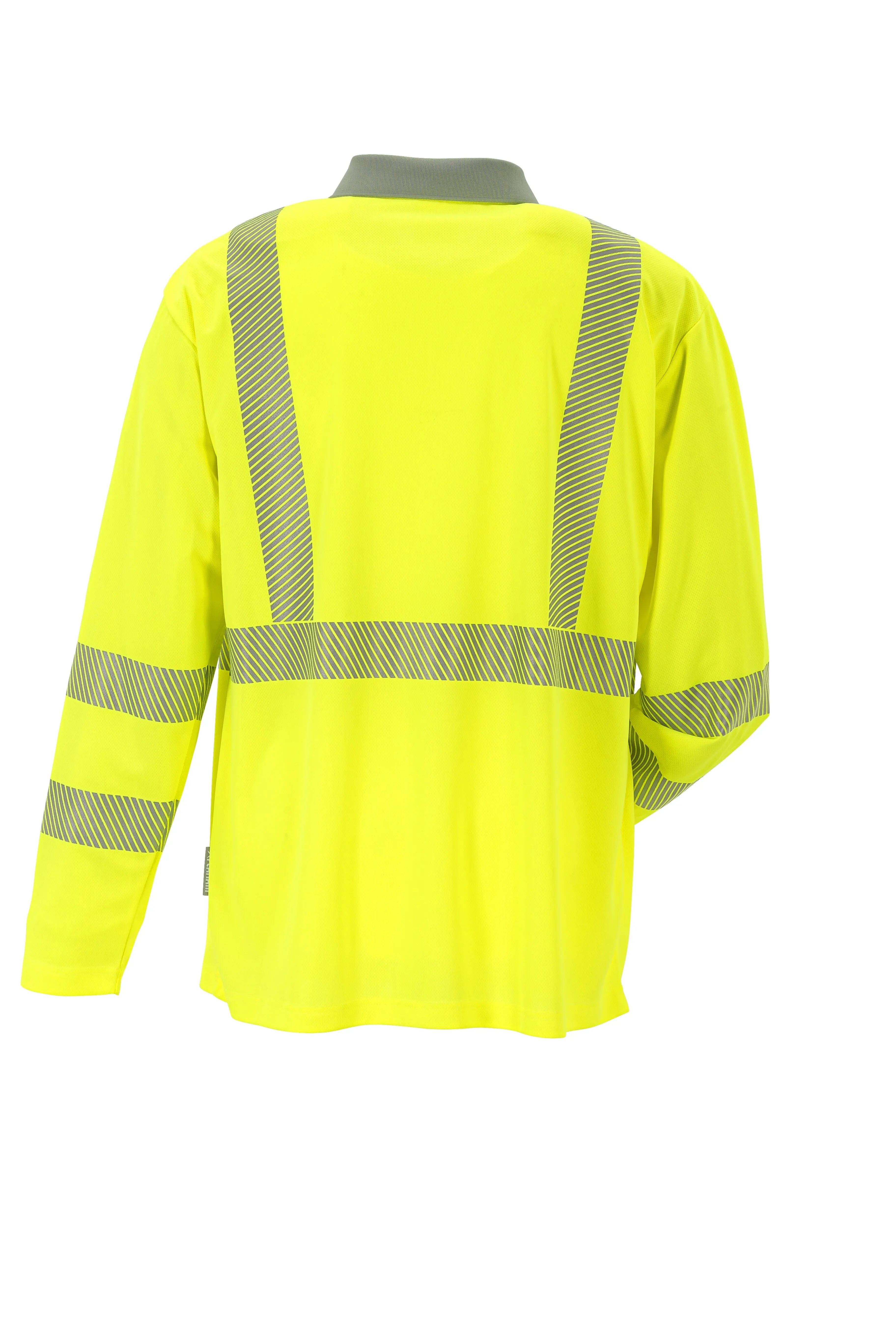 Poloshirt langarm - Unisex - Planam - gelb Planam