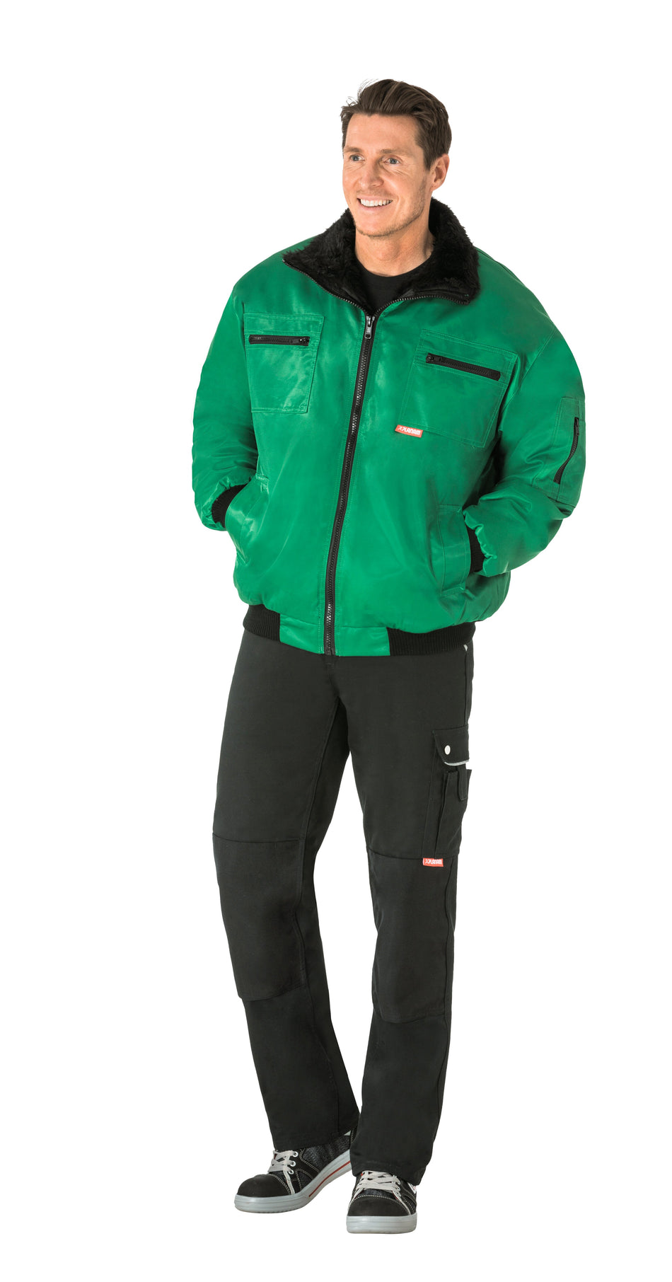Gletscher Piloten Jacke - Herren - Planam - grün
