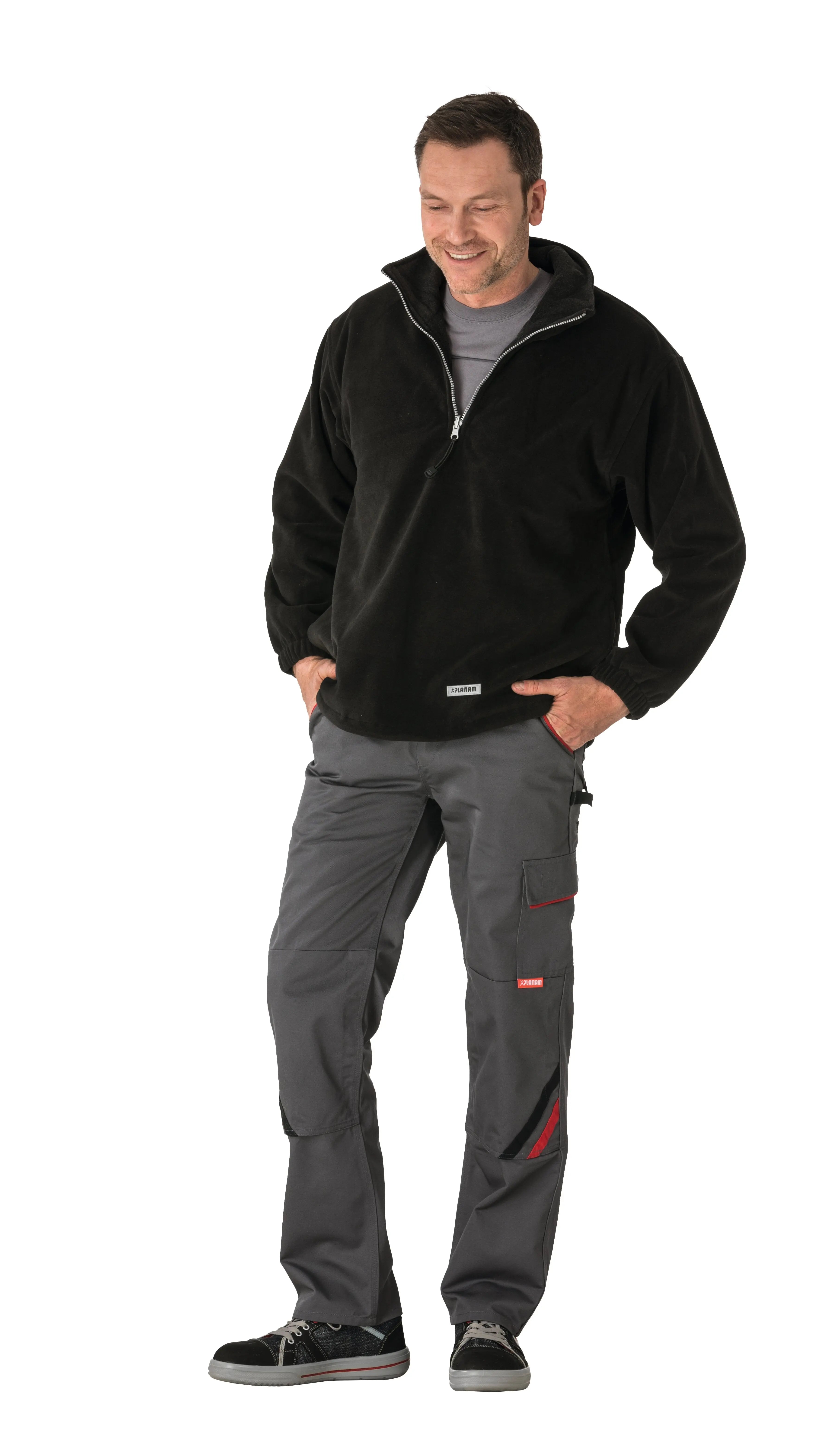 Relax Fleecetroyer - Herren - Planam - camel Planam