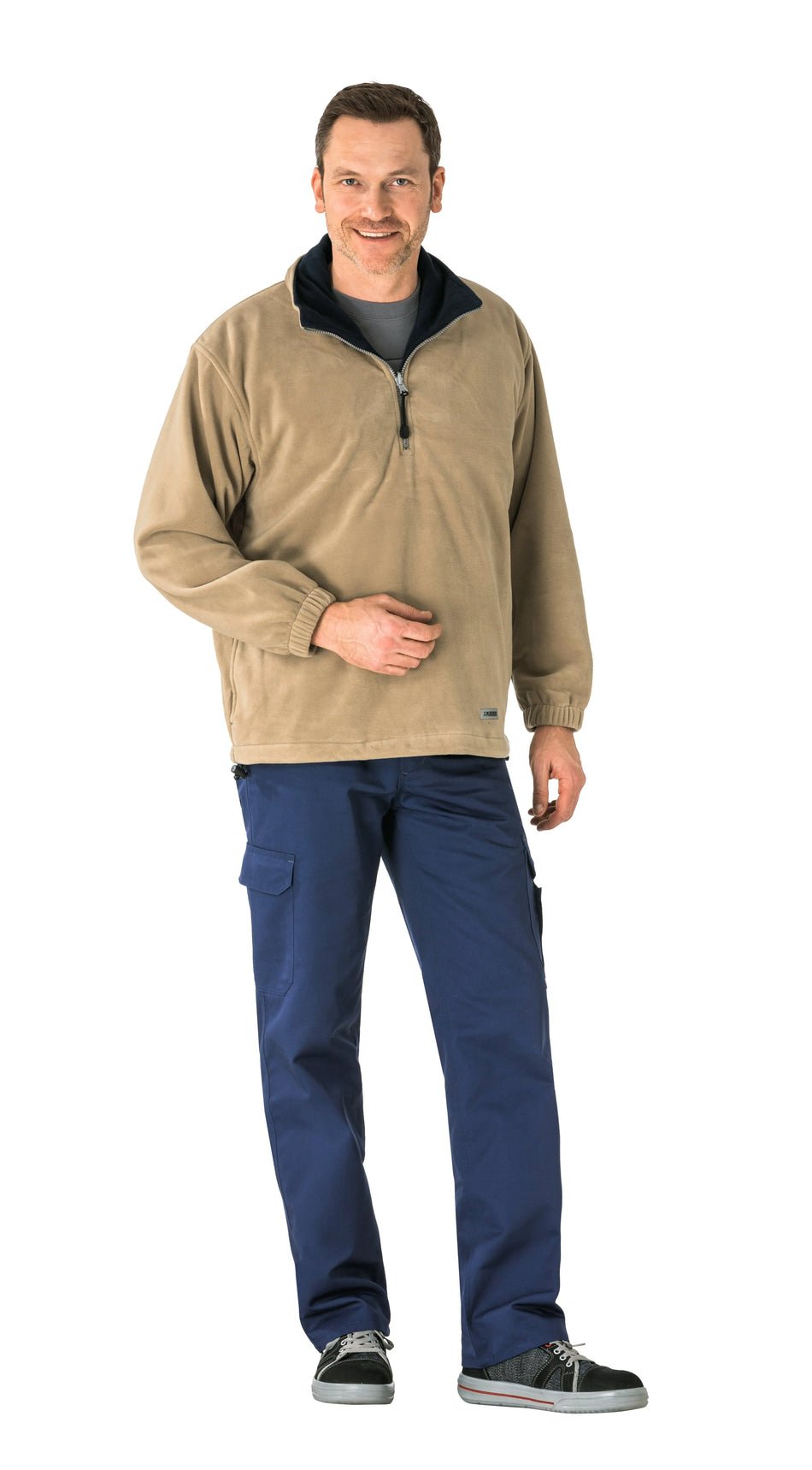 Relax Fleecetroyer - Herren - Planam - camel Planam