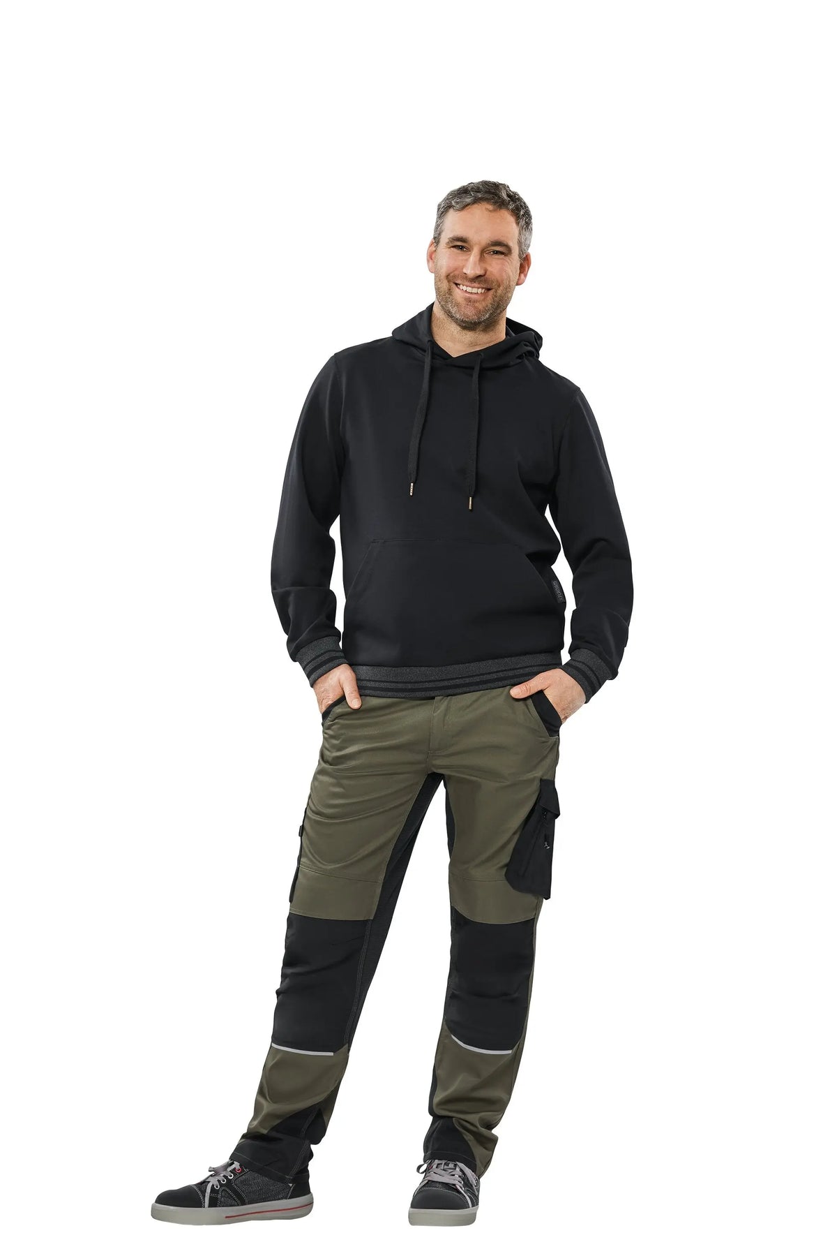 Match Hoodie - Herren - Planam - grau Planam