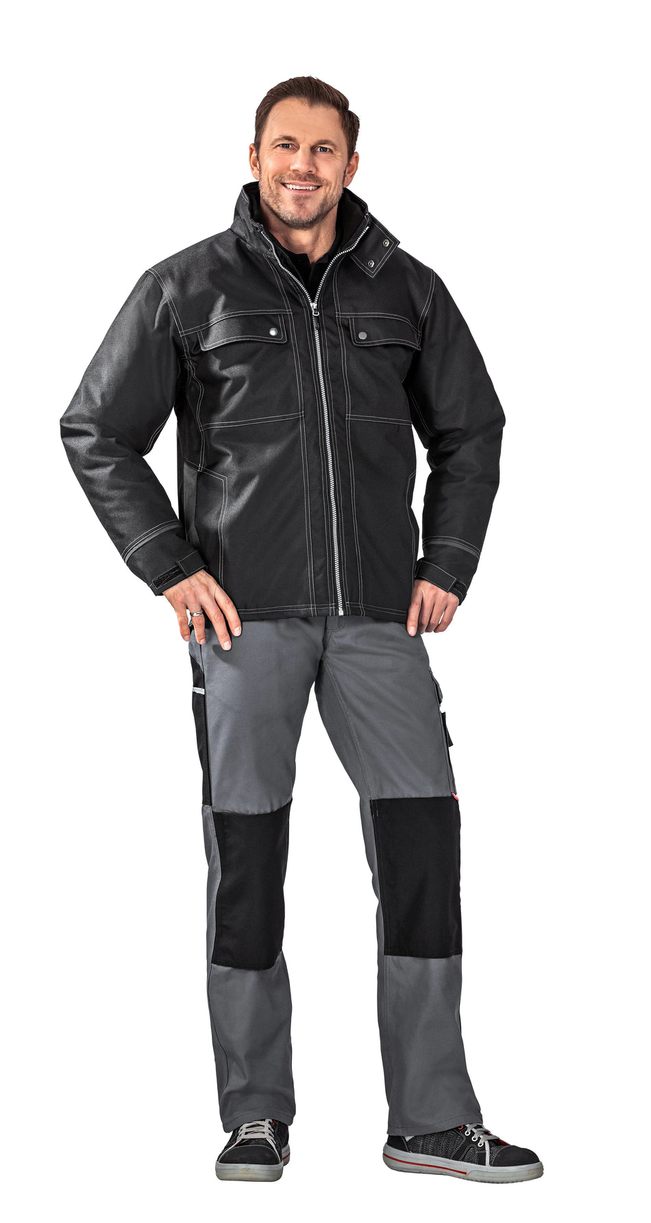 Raven Jacke - Unisex - Planam - schwarz Planam
