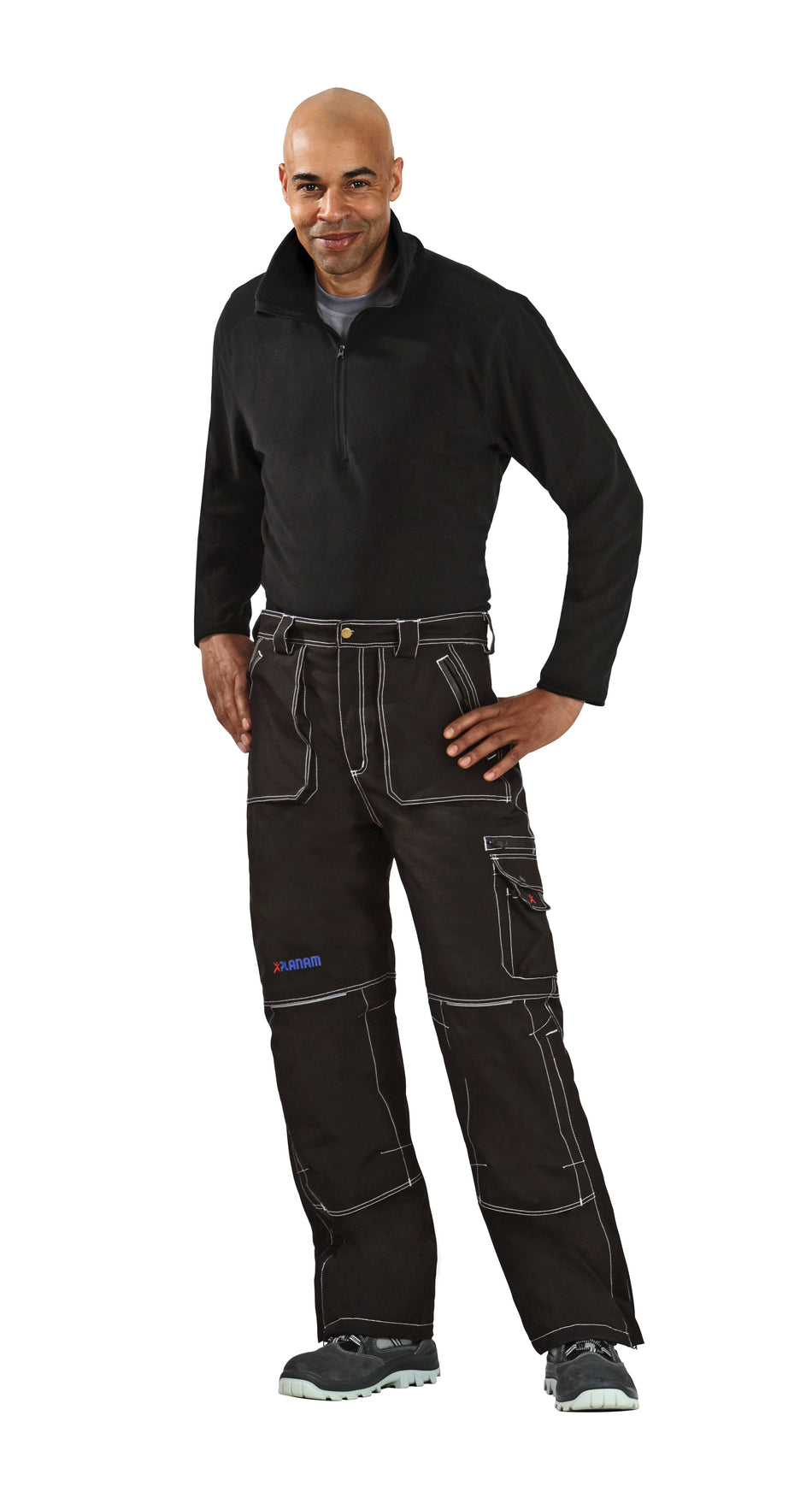 Basalt Winterhose - Herren - Planam - schwarz