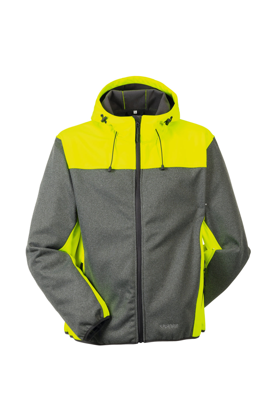 Kontrast Softshelljacke - Herren - Planam - grau - Workschutz.de