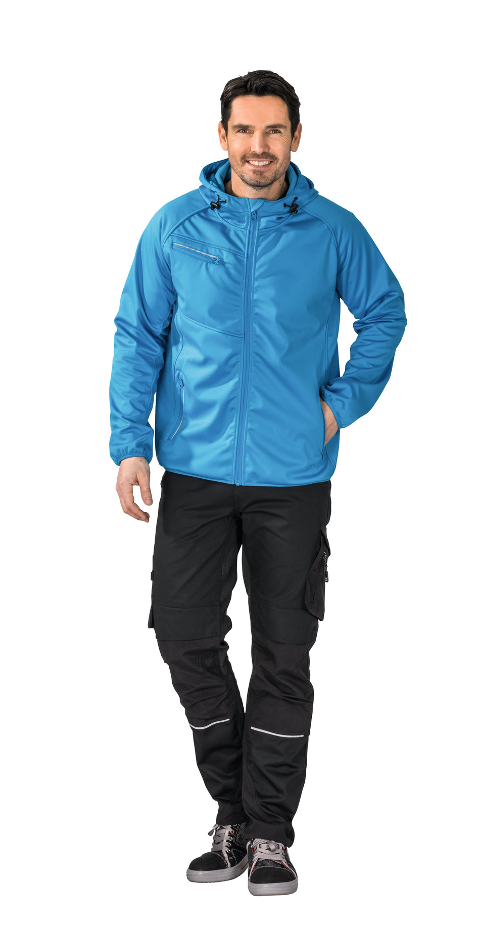 Fog Softshelljacke - Herren - Planam - blau
