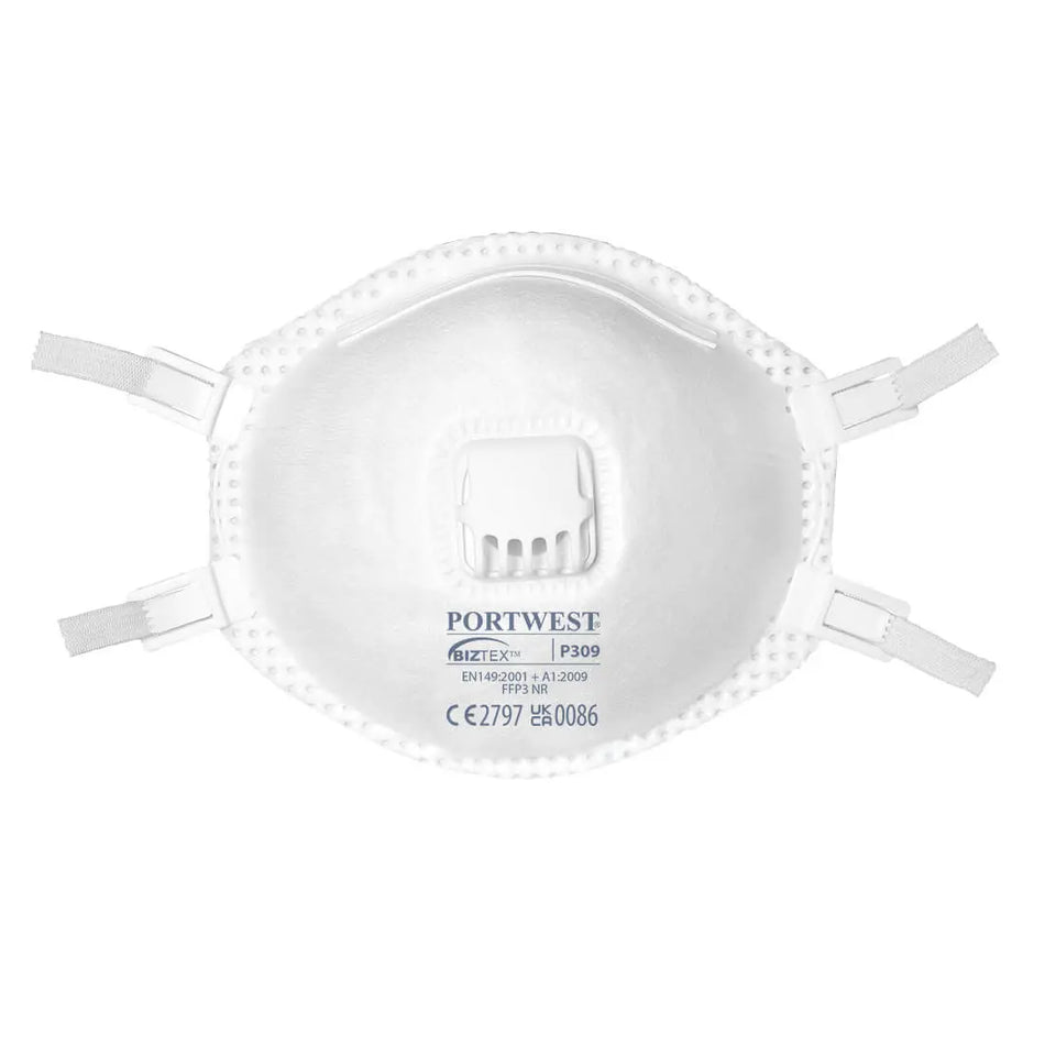 FFP3 Feinstaubmaske mit Ventil - Blister Packung (2)  P309 Workschutz.de