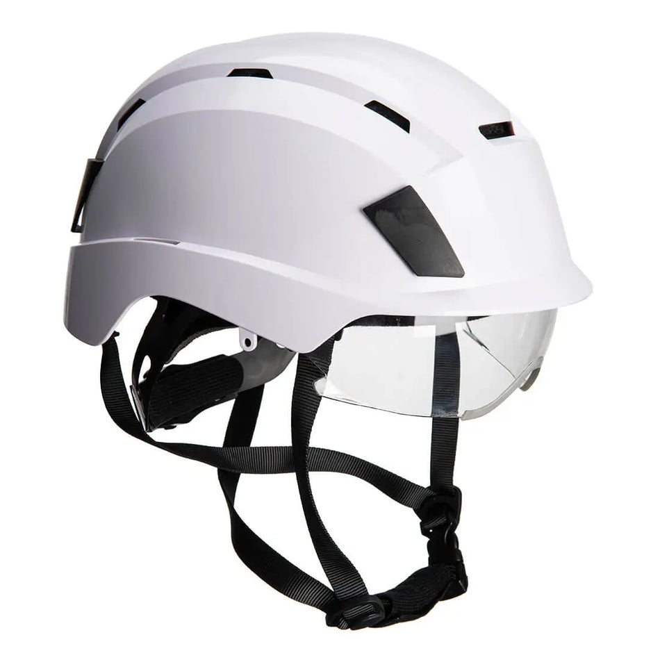 Helm mit integriertem Visier PS80 Workschutz.de