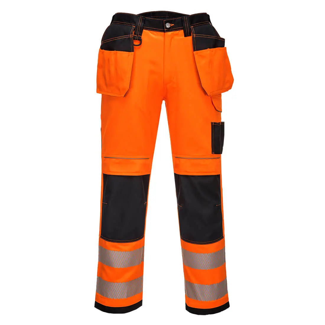 PW3 Warnschutz Stretch-Bundhose mit Holstertaschen PW306 Workschutz.de