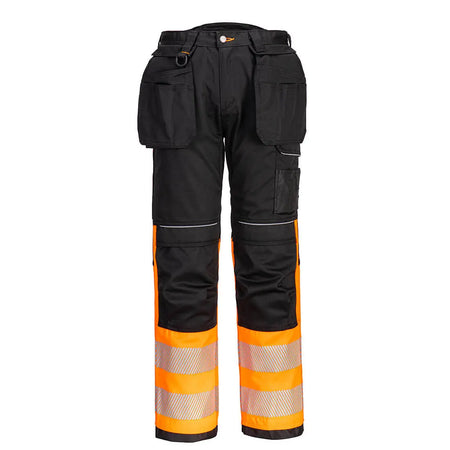 PW3 Warnschutz- Bundhose mit Holstertaschen Klasse 1 PW307 Workschutz.de