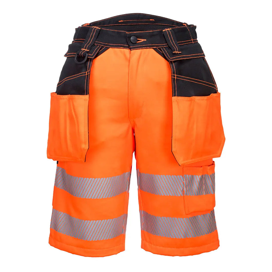 PW3 Warnschutz Shorts mit Holstertaschen PW343 Workschutz.de