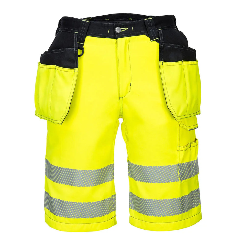 PW3 Warnschutz Shorts mit Holstertaschen PW343 Workschutz.de