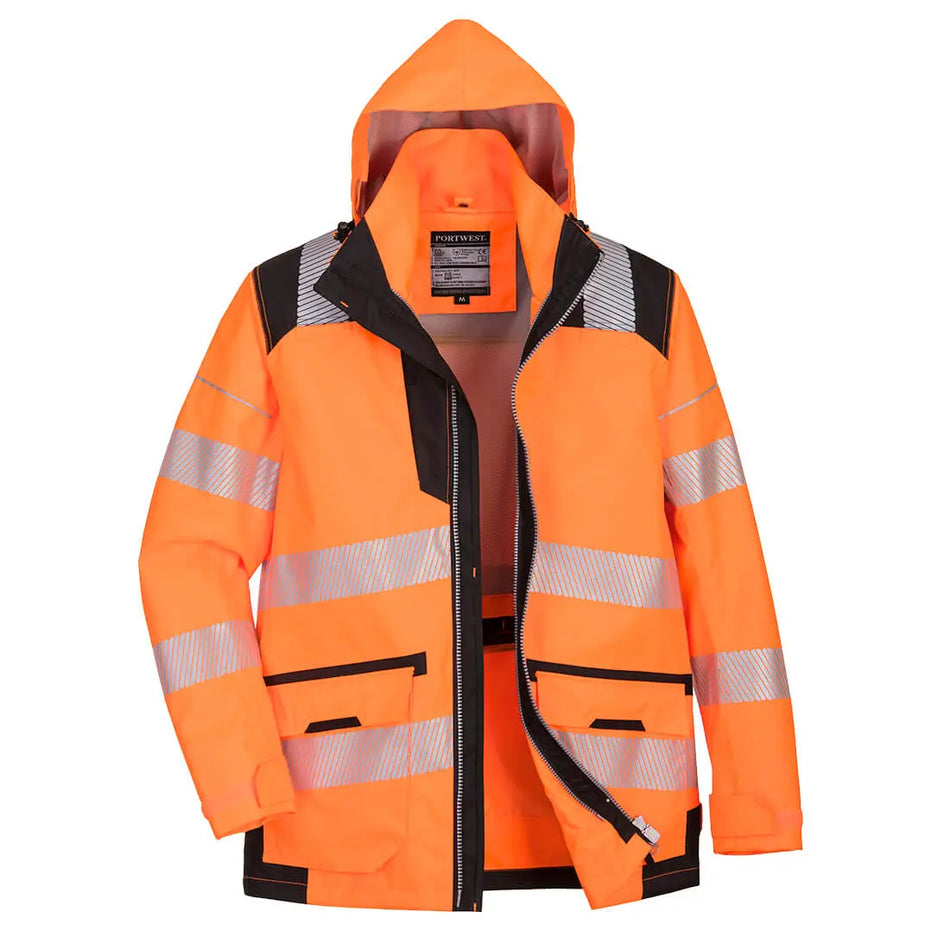 PW3 Warnschutz Atmungsaktive 5-in-1 Jacke PW367 Workschutz.de