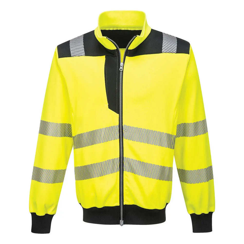 PW3 Warnschutz Sweatjacke PW370 Workschutz.de