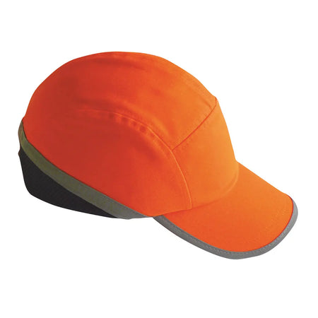 PW79  Long Peak Anstoßkappe  Orange Workschutz