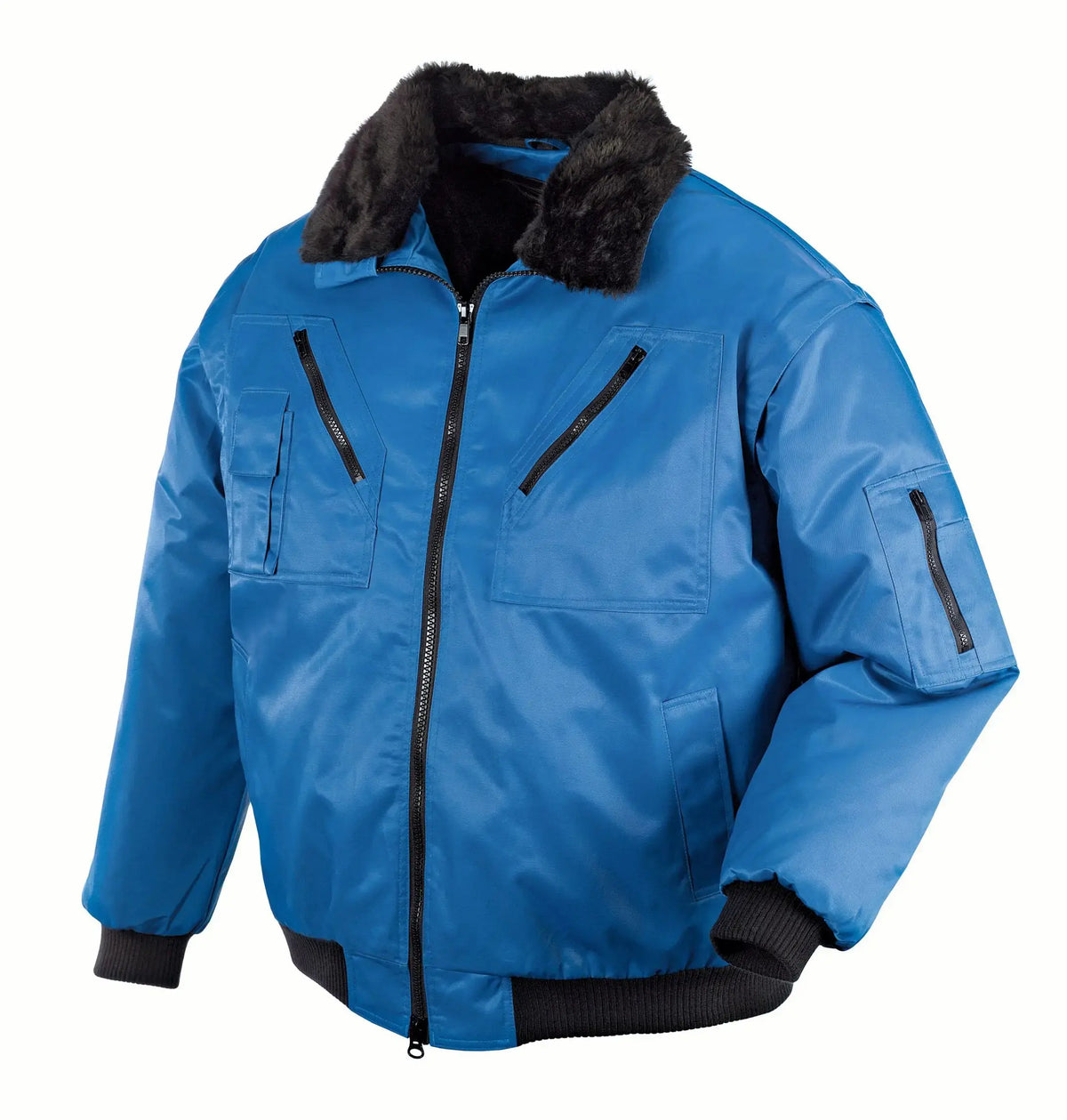 Pilotenjacke Arbeitsjacke Berufskleidung Winterjacke texxor Oslo kornblau 4171 Workschutz