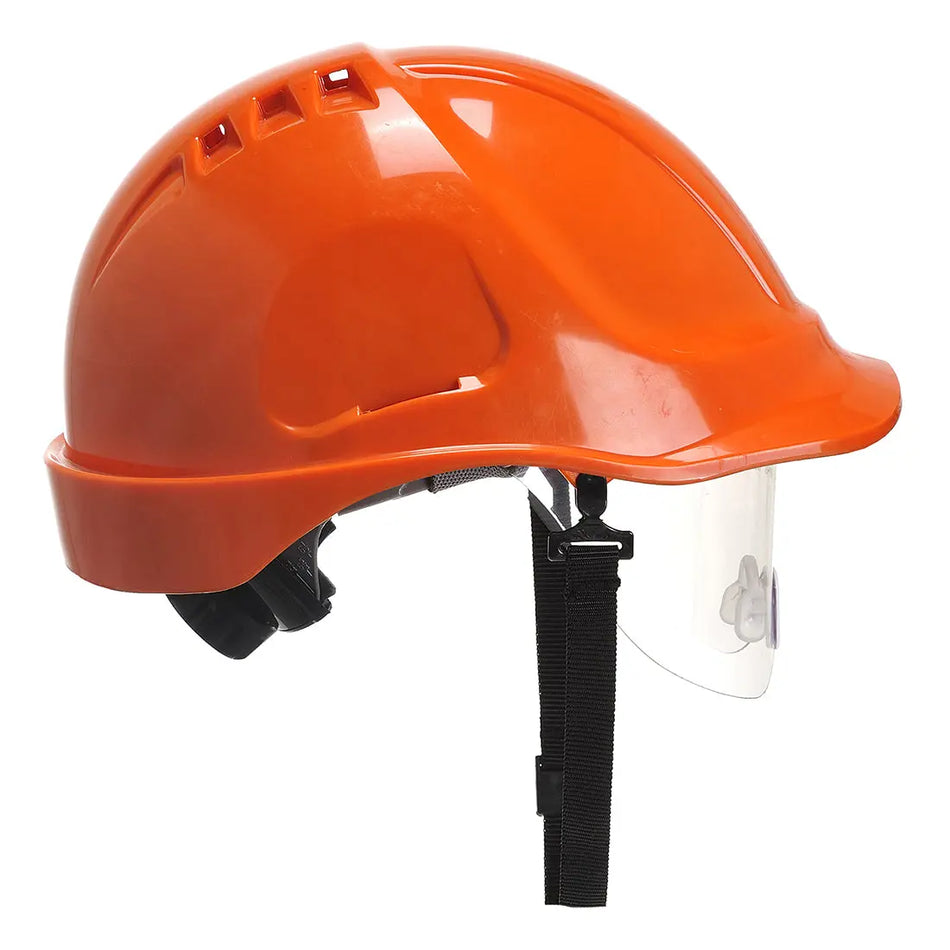 Portwest Ausdauer Visierhelm PW55 orange Workschutz