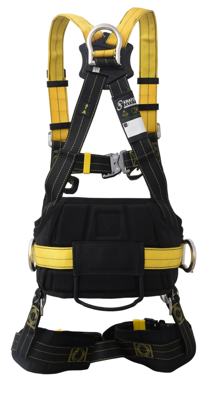 REVOLTA Zweipunktauffanggurt mit Arbeitsposition-Haltegurt und 4 Schnellverschluss-Schnallen (S-L)