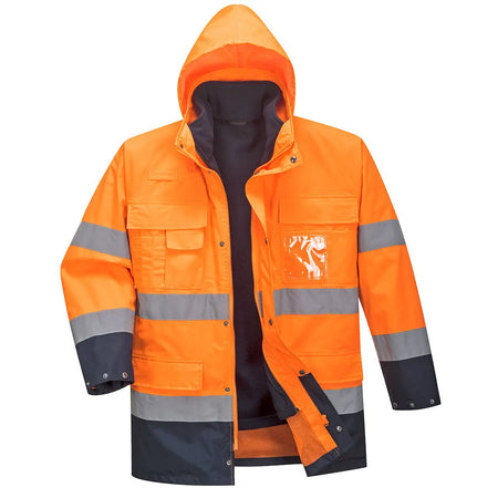 Warnschutz 3-in-1 Kontrast Lite Jacke  S162 Workschutz.de