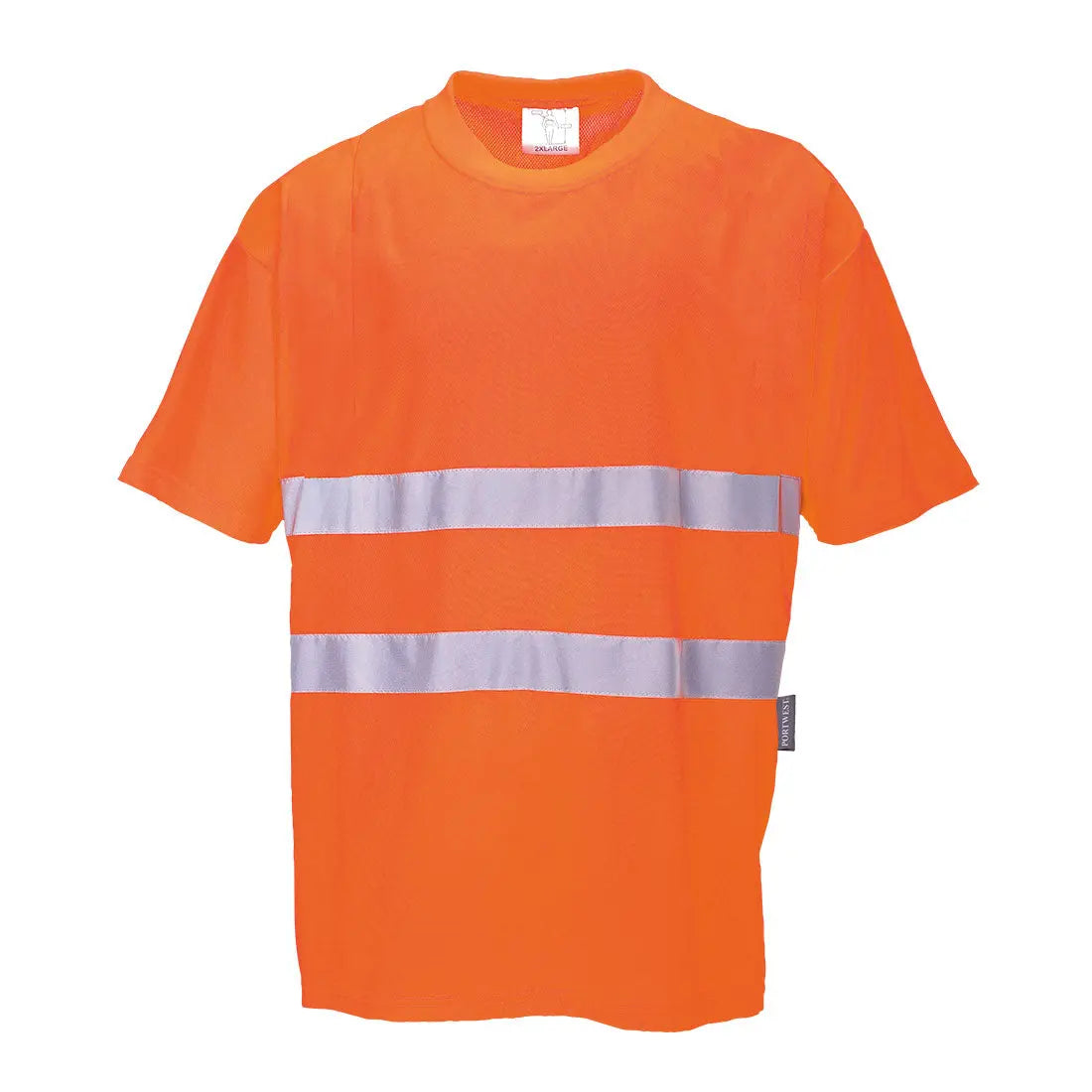 Warnschutz Cotton Comfort-T-Shirt kurzarm  S172 Workschutz.de