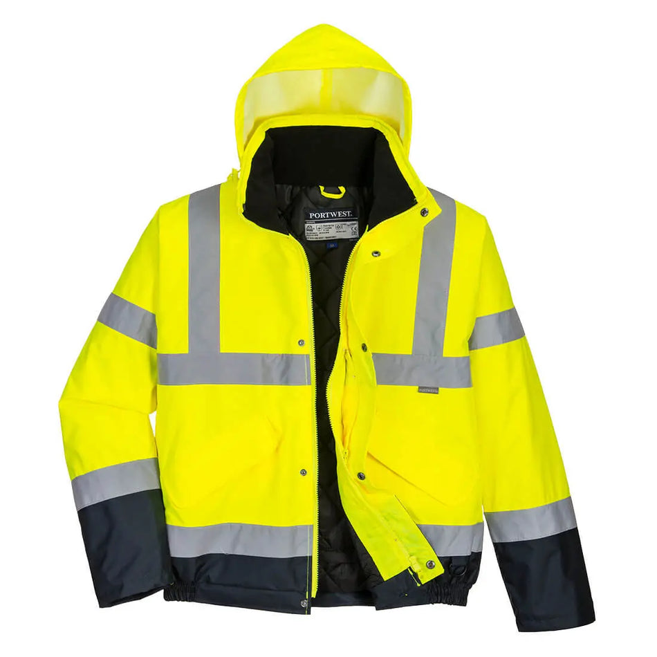 Warnschutz Kontrast Winter Pilotjacke  S266 Workschutz.de