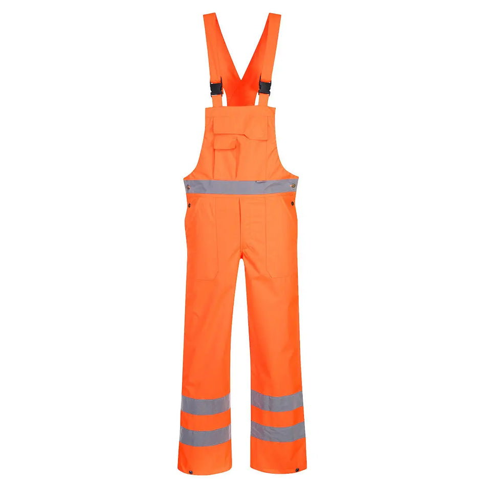 Atmungsaktive Warnschutz-Regenlatzhose S388 Workschutz.de