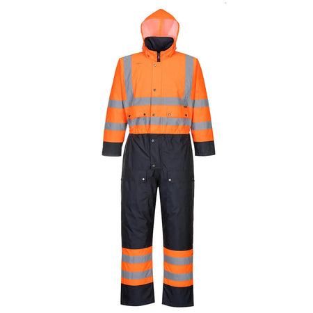 Warnschutz Kontrast Winter Overall S485 Workschutz.de