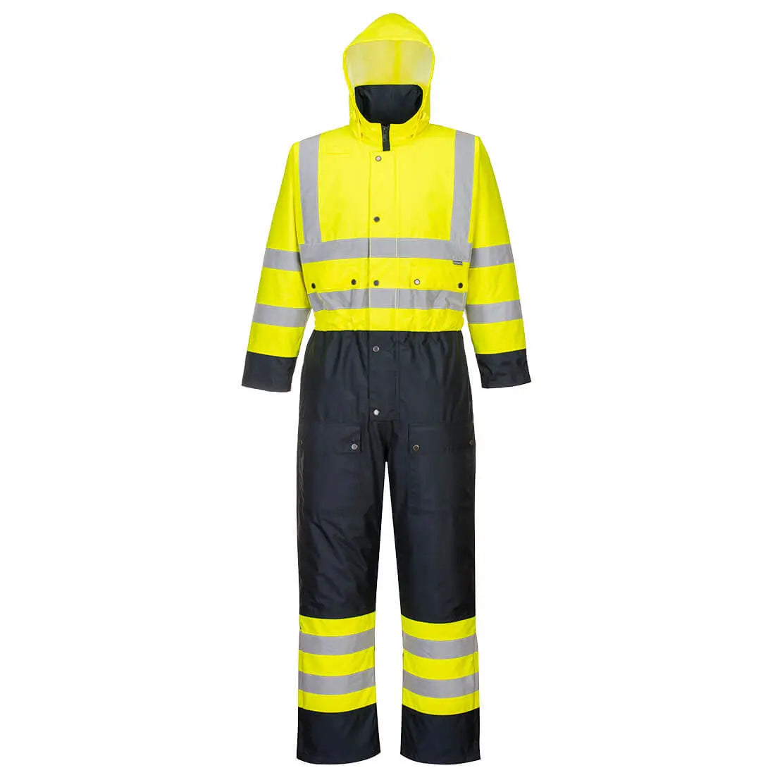 Warnschutz Kontrast Winter Overall S485 Workschutz.de