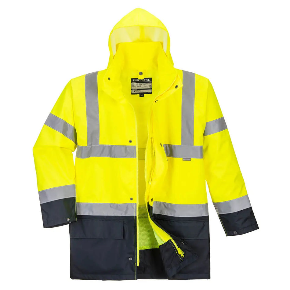 Warnschutz 5-in-1 Kontrast Jacke Essential  S766 Workschutz.de