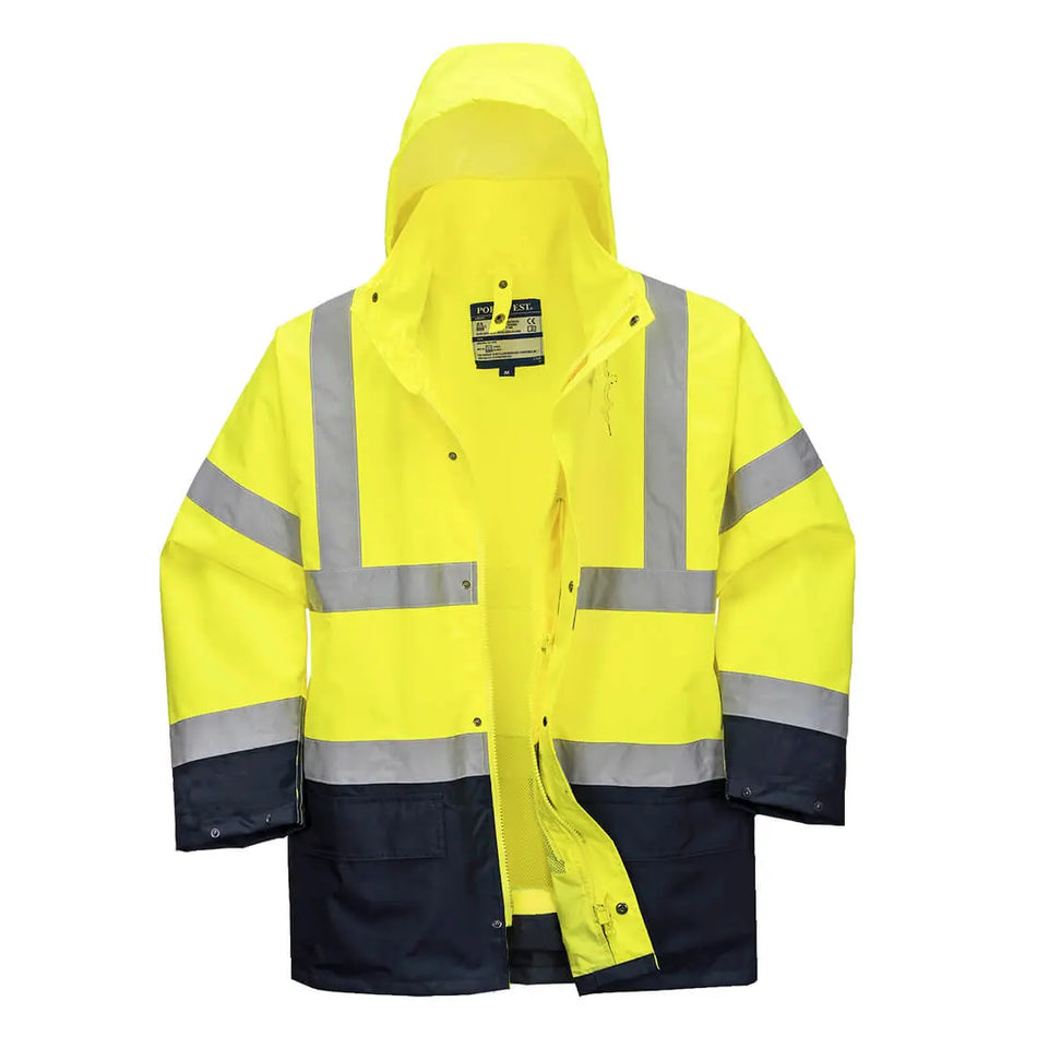 Warnschutz 5-in-1 Kontrast Jacke Essential  S766 Workschutz.de