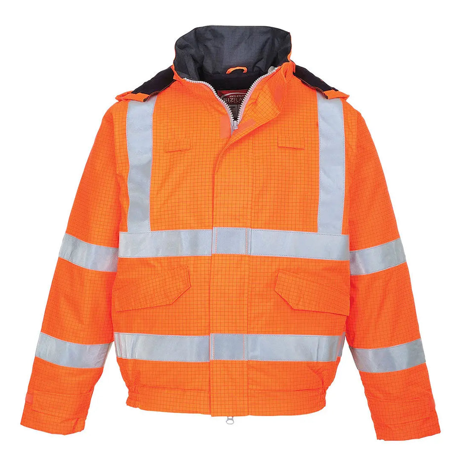 Bizflame Rain Warnschutz Multinorm Pilotjacke antistatisch S773 Workschutz.de