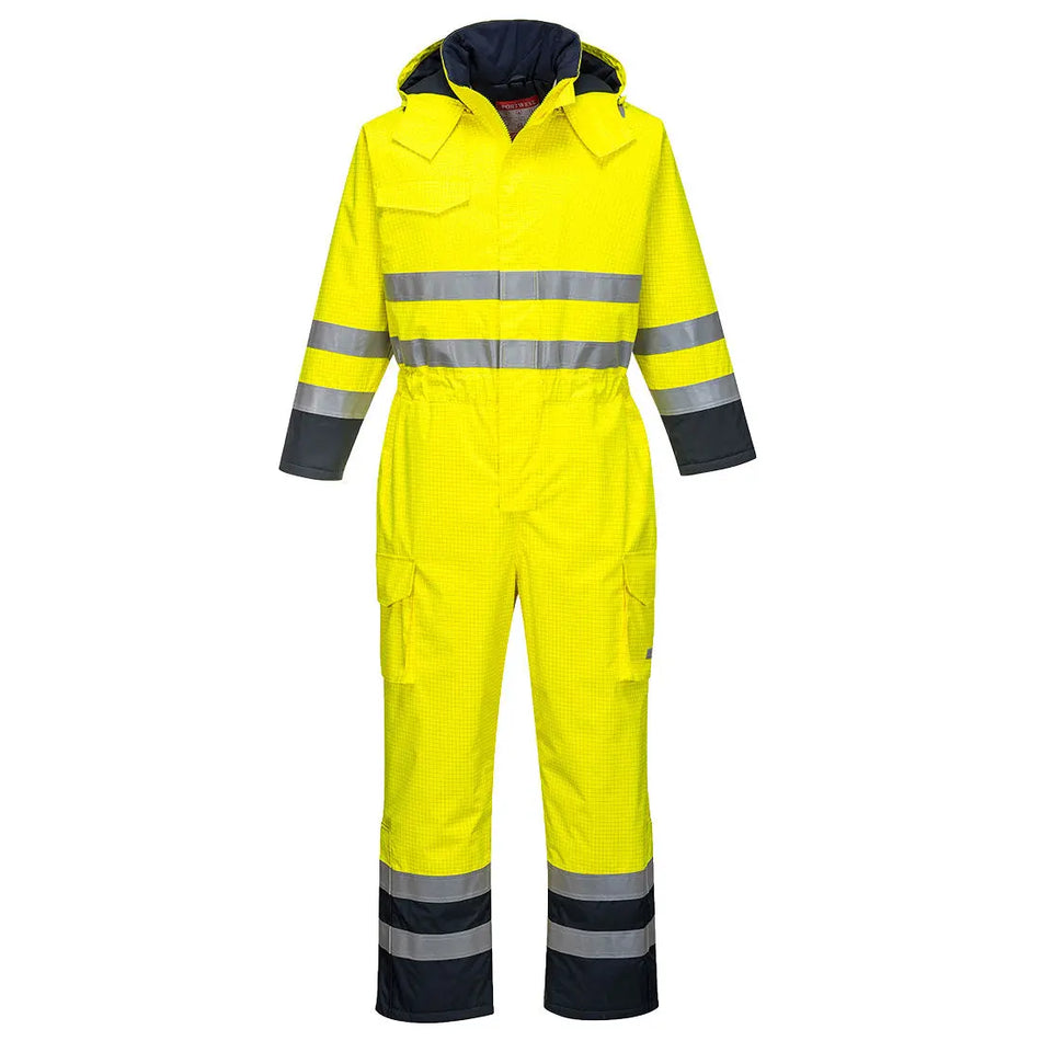 Bizflame Rain Warnschutz Multinorm Overall S775 Workschutz.de