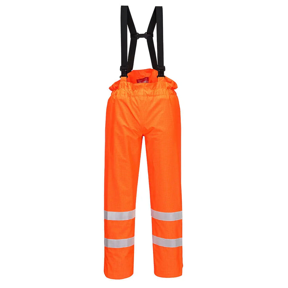 Bizflame Rain ungefütterte Warnschutz Multinorm Hose antistatisch S780 Workschutz.de