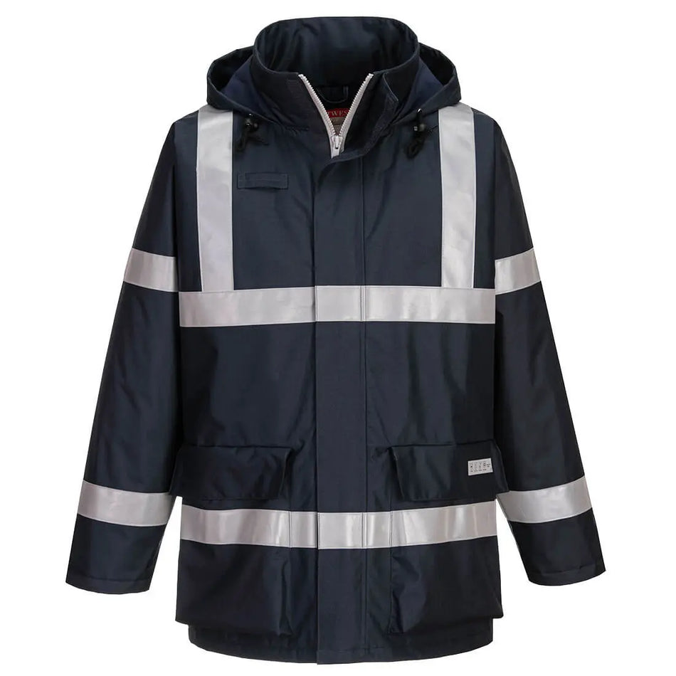 Bizflame Rain Multinorm Jacke antistatisch S785 Workschutz.de