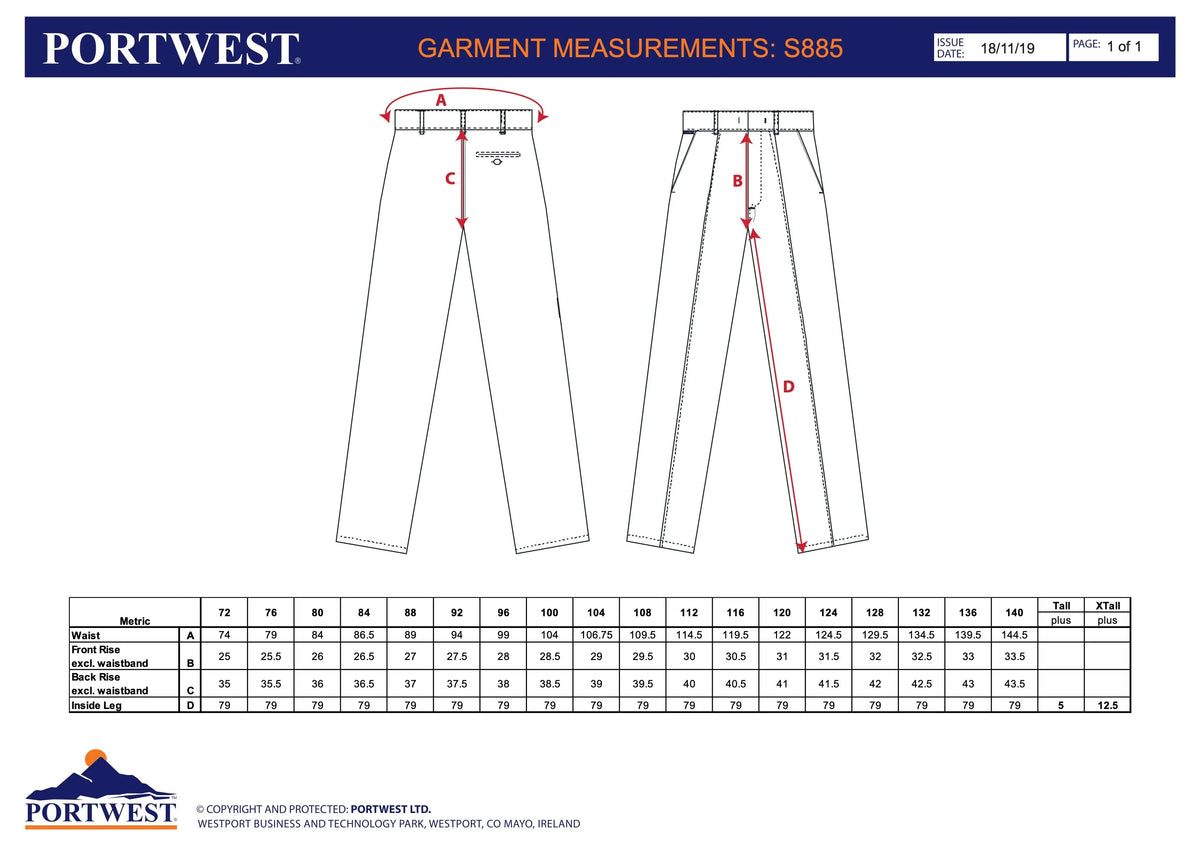 Bundhose Mayo S885 Workschutz.de