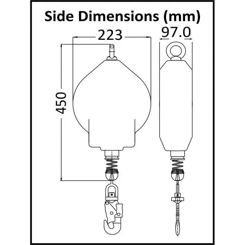 SENTINELS - Lastsicherungsgerät (max. 300 kg) 10m 