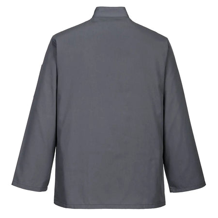 Suffolk Kochjacke C833 - Grau Workschutz