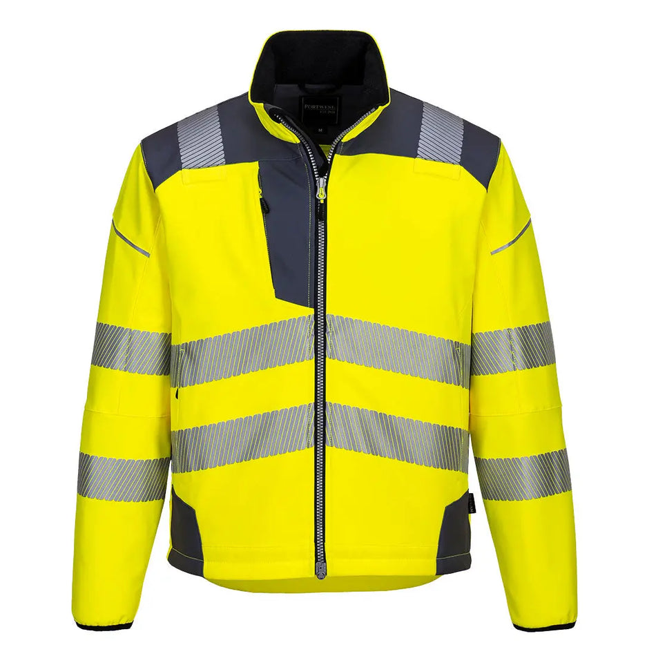 PW3 Warnschutz Softshelljacke  T402 Workschutz.de