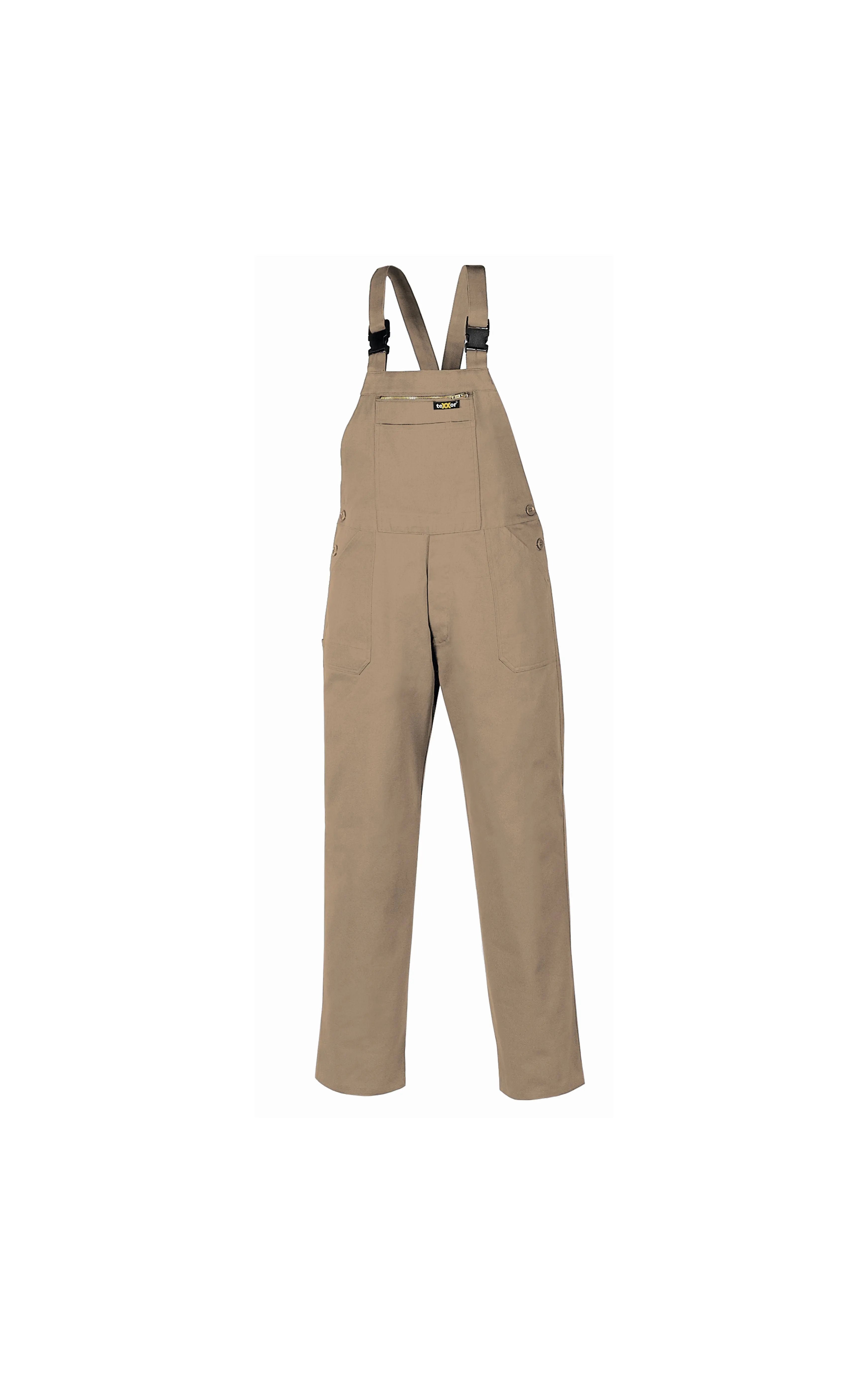 Texxor Latzhose Arbeitshose Arbeitskleidung Arbeitslatzhose Workwear 8030 khaki - Workschutz.de