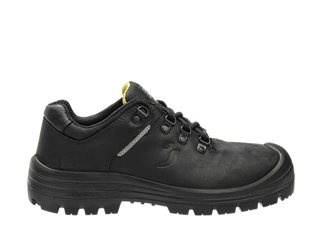 Funktioneller Volllederschuh mit griffiger PU-Laufsohle