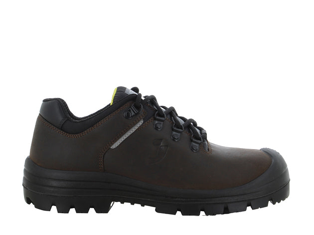 Funktioneller Volllederschuh mit griffiger PU-Laufsohle