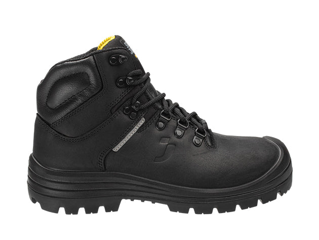 Funktioneller Volllederstiefel mit griffiger PU-Laufsohle