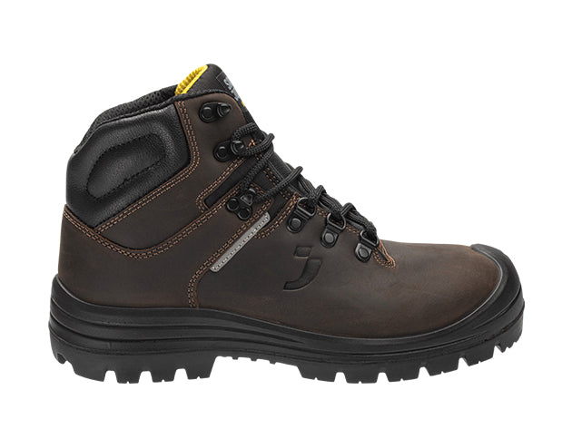 Funktioneller Volllederstiefel mit griffiger PU-Laufsohle