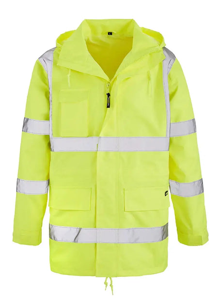 Warnschutz Regenjacke Barrie leuchtgelb texxor 4101 Workschutz